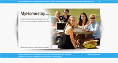 Desktop Screenshot of myhomestay.com
